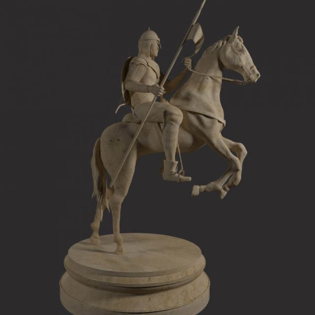img-product-cavalry-statue-3d-model-main